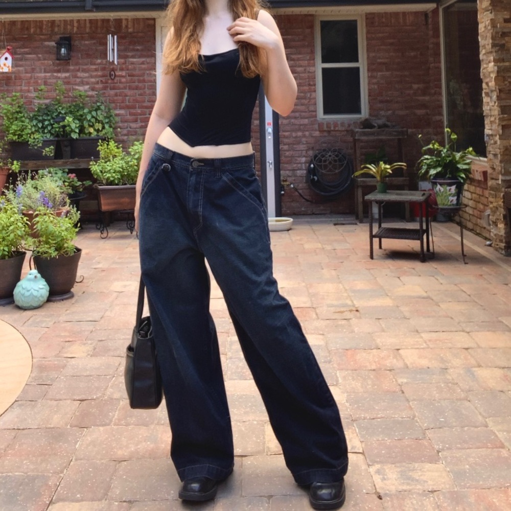 ICONIC Vintage Late 90s JNCO Blue Jeans